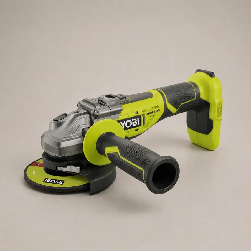 УШМ аккумуляторная Ryobi 18V One+
